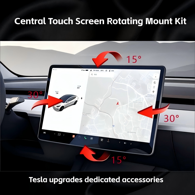 Central Touch Screen Rotating Mount Kit (Tesla upgrades accessories )